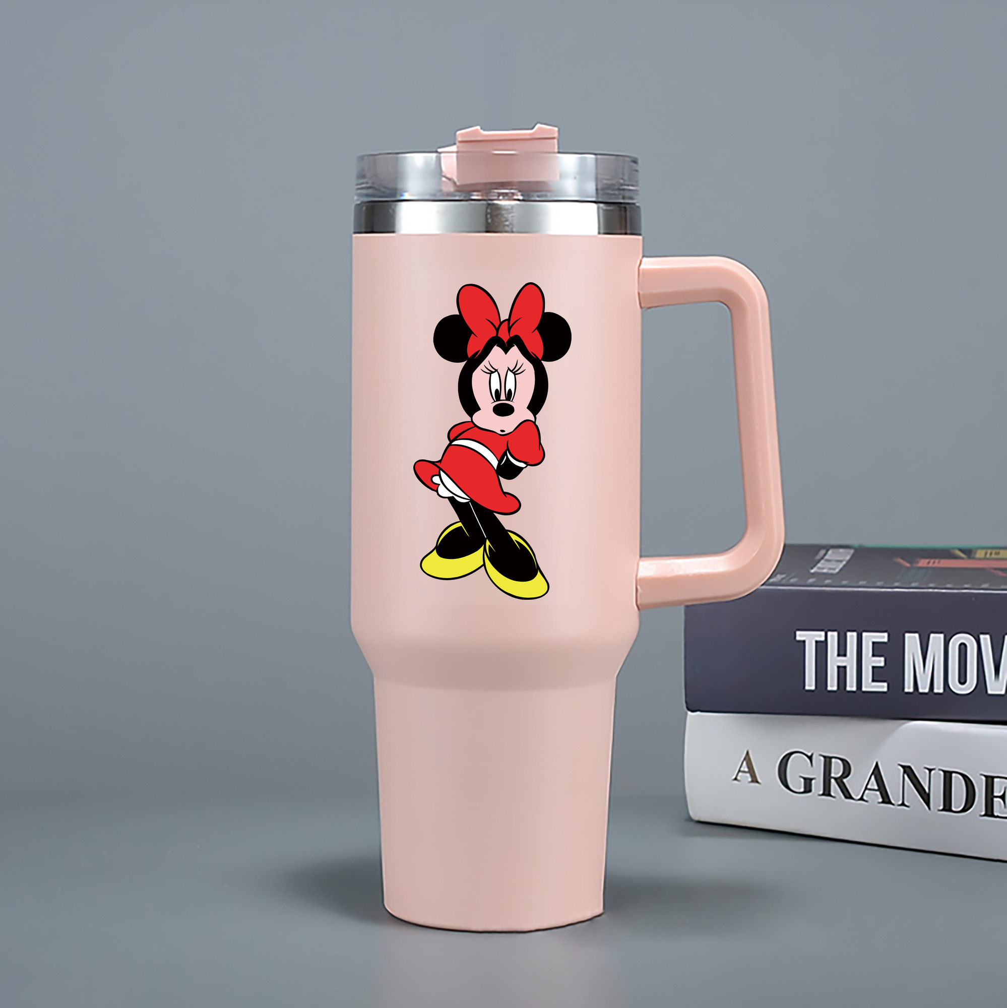 （画像用） ミッキーマウス Mickey Mouse 1200mL車用タンブラー（カラープリント）